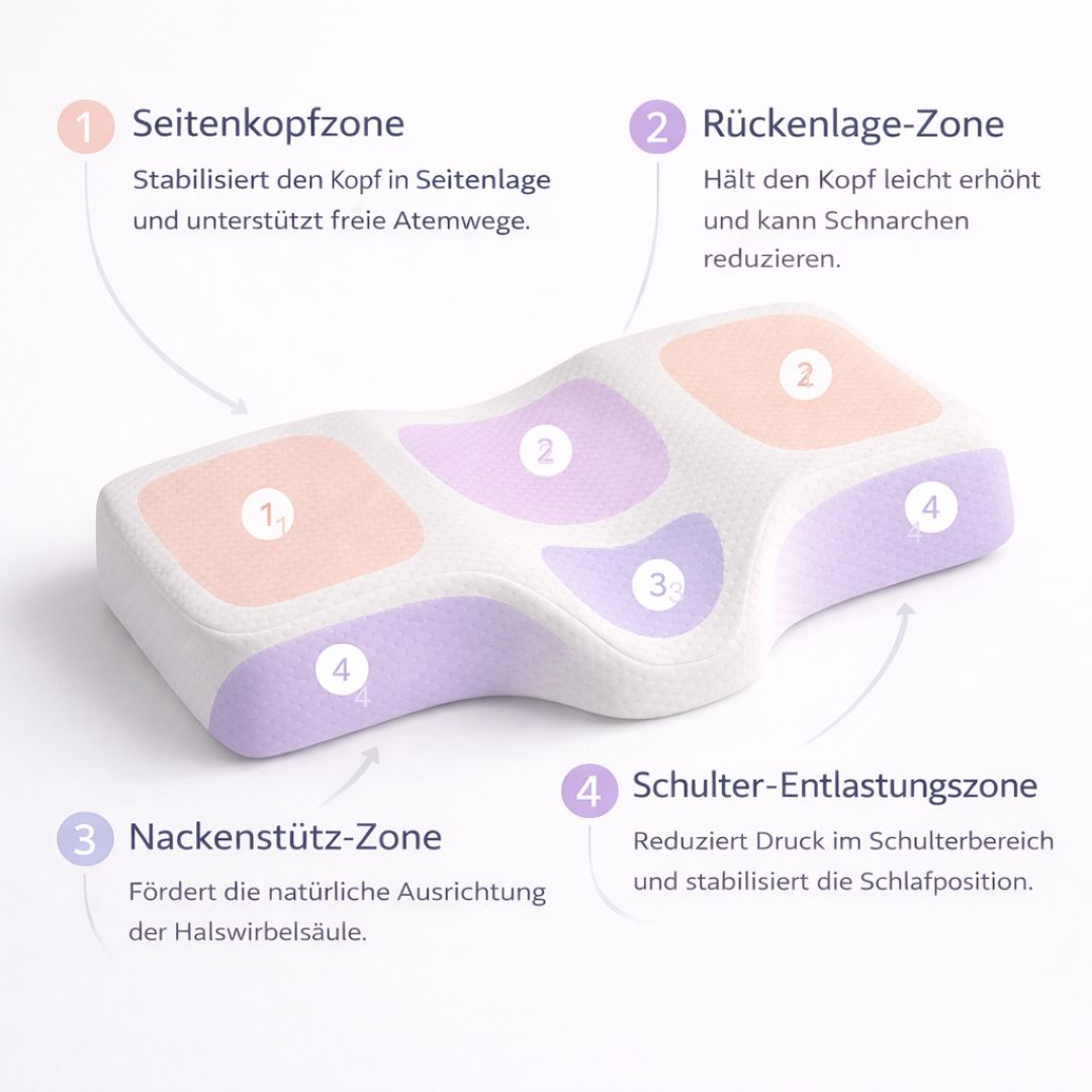 Pillowe™ Anti-Schnarch-Kissen